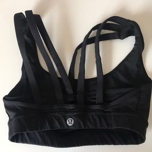 Lululemon Black Sports Bra
